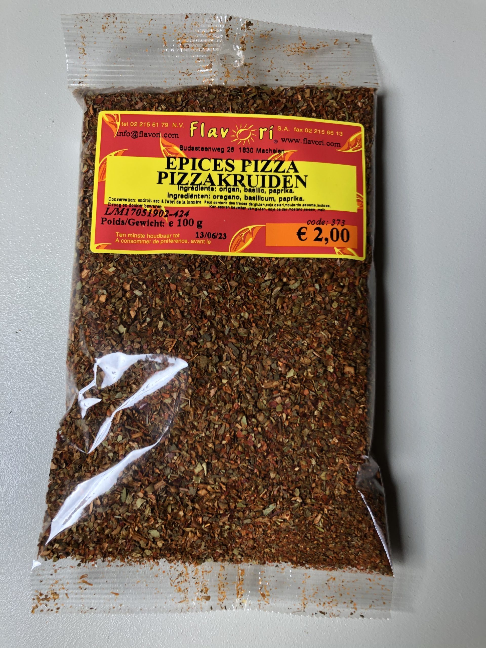 Pizzakruiden Italiaans kruiden