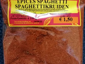 Spaghetti kruiden